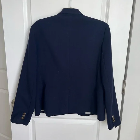 Talbots Women's Navy Blazer, dress up or down! - Picture 2 of 2